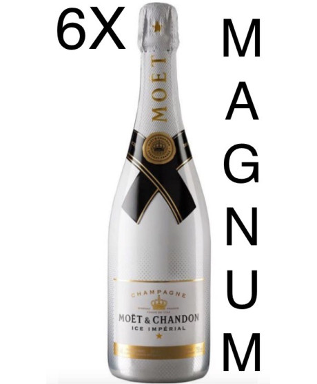 (6 BOTTIGLIE) Moët & Chandon - Ice Impérial - Magnum - Champagne 