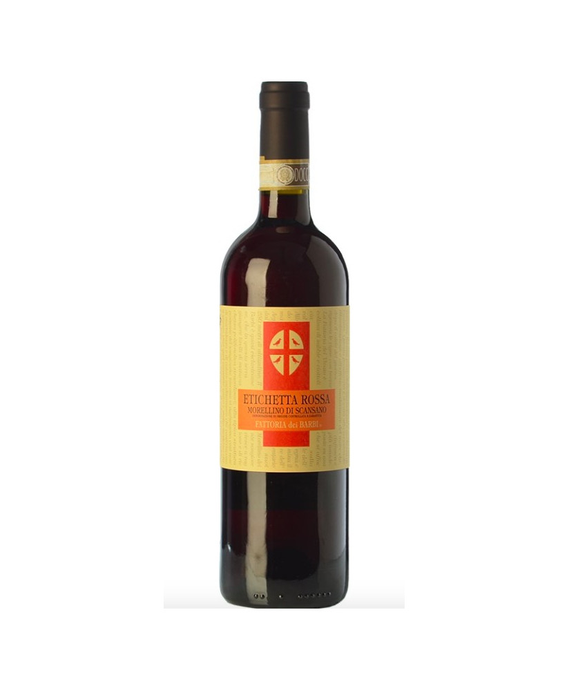 Vendita online Fattoria dei Barbi, Morellino di Scansano Etichetta Rossa. Shop on line vini rossi toscani prezzo
