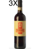 (3 BOTTLES) Fattoria dei Barbi - Morellino di Scansano 2021 - Etichetta Rossa - DOCG - 75cl