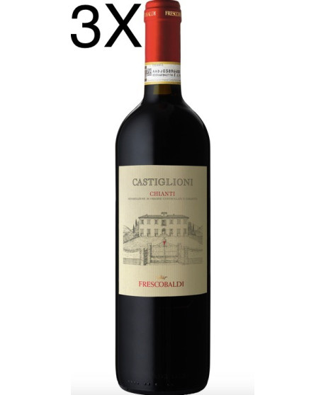 (3 BOTTIGLIE) Frescobaldi - Castiglioni 2022 - Chianti DOCG - 75cl