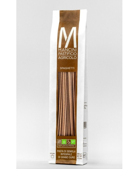 Pasta Mancini - Spaghetti Integrali - 500g