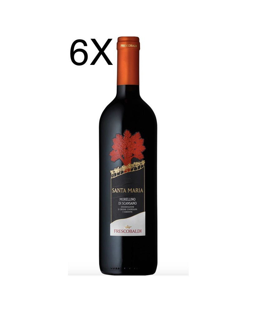 Vendita online vini Frescobaldi - Santa Maria - Vino Morellino di Scansano DOCG, Marchesi dé Frescobaldi. Shop on line al miglio