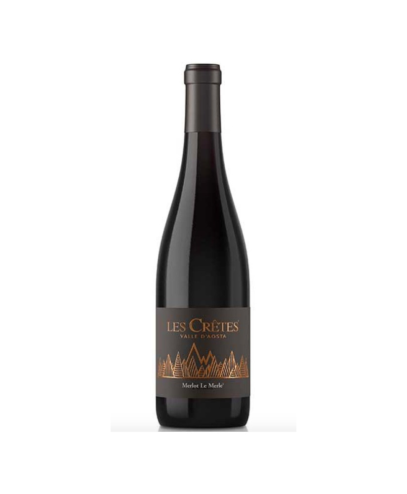 Les Cretes - Merlot Le Merle - Vendita online vini della Valle d'Aosta Les Cretes vino Valdostano miglior prezzo