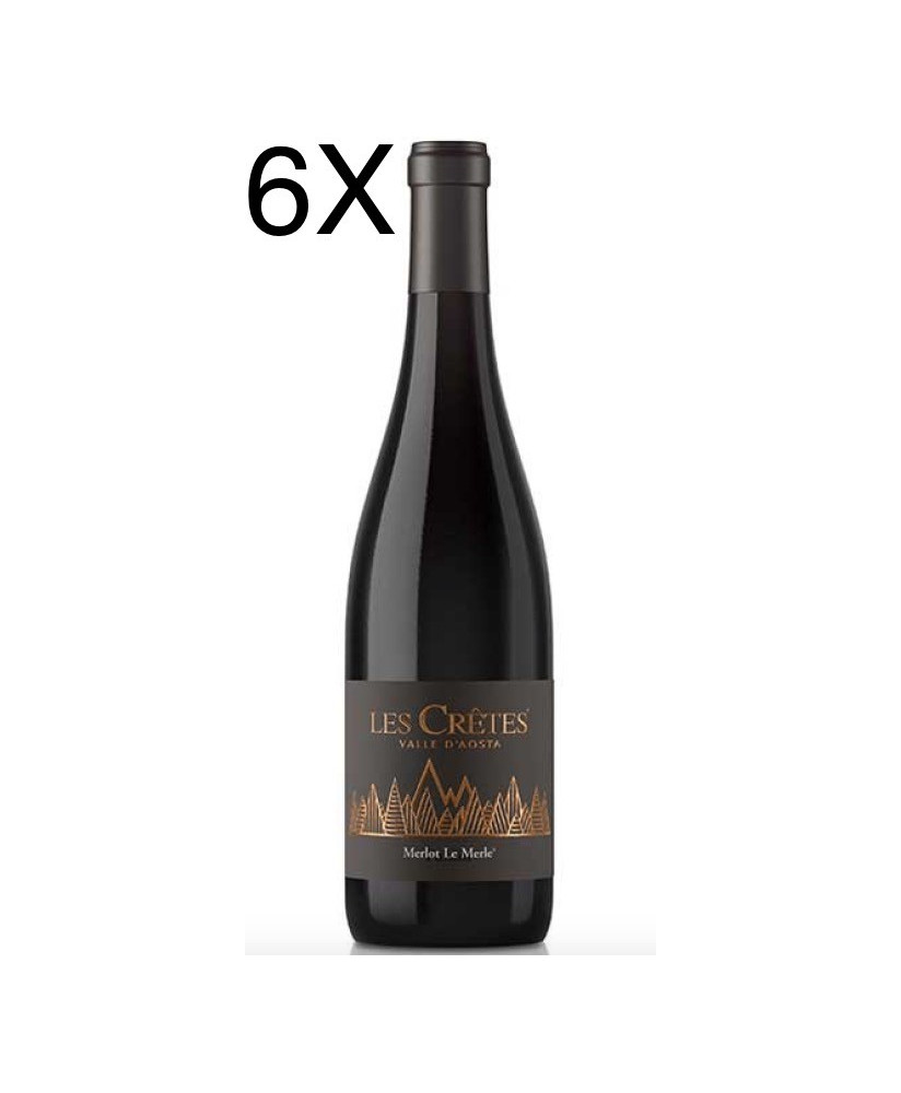 Les Cretes - Merlot Le Merle - Vendita online vini della Valle d'Aosta Les Cretes vino Valdostano miglior prezzo