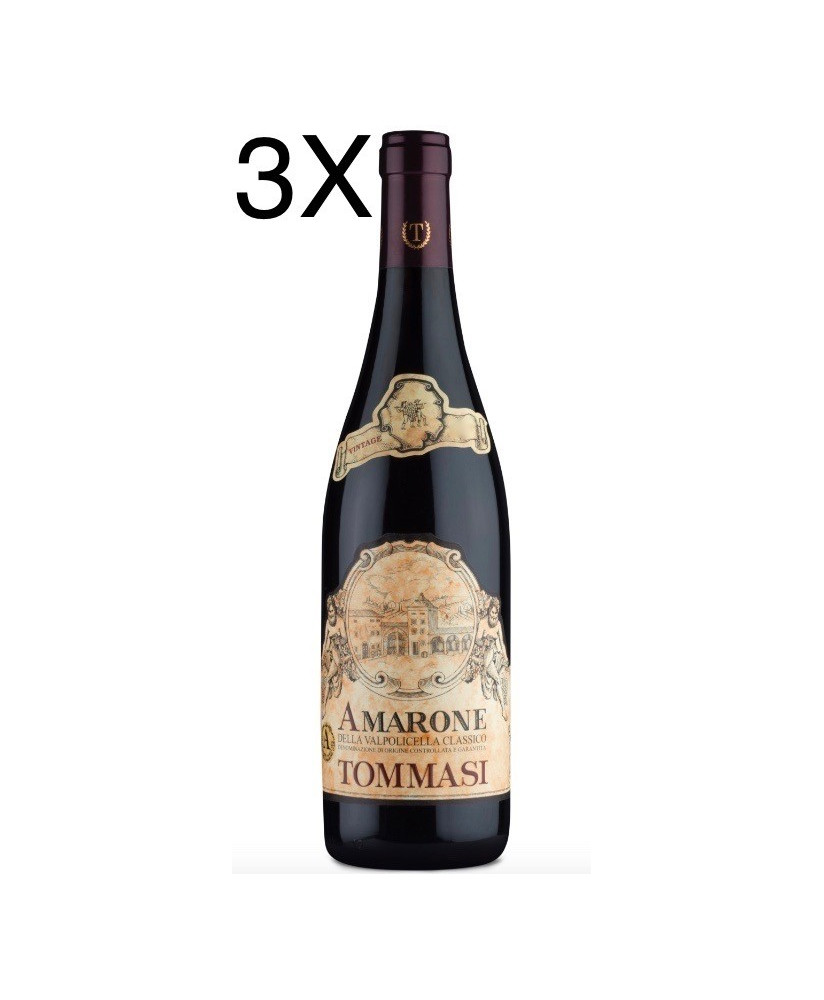 (3 BOTTIGLIE) Tommasi - Amarone 2019 - Amarone della Valpolicella Classico DOCG - 75cl