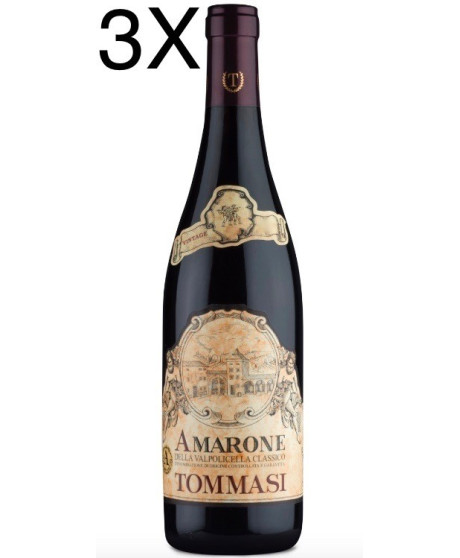 (3 BOTTIGLIE) Tommasi - Amarone 2019 - Amarone della Valpolicella Classico DOCG - 75cl