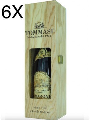 (6 BOTTIGLIE) Tommasi - Amarone 2018 - Amarone della Valpolicella Classico DOCG - Astucciato in legno - 75cl