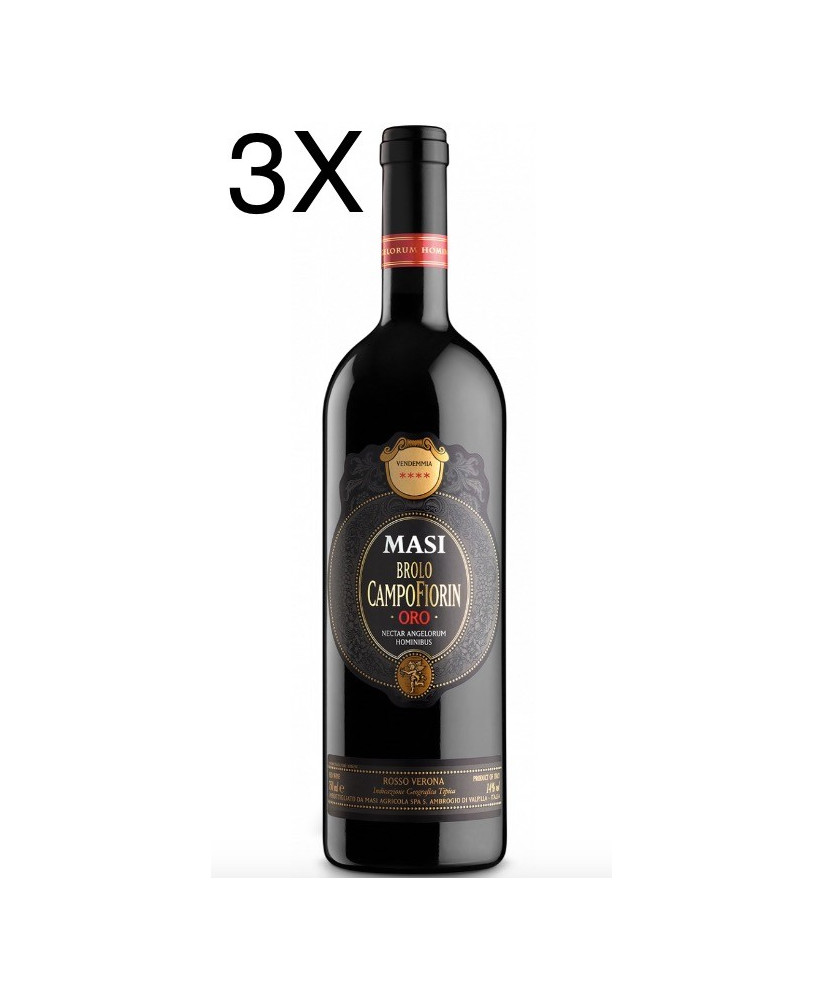 (3 BOTTIGLIE) Masi - Brolo 2015 - Campofiorin Oro - Rosso Verona IGT - 75cl