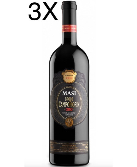 (3 BOTTIGLIE) Masi - Brolo 2015 - Campofiorin Oro - Rosso Verona IGT - 75cl