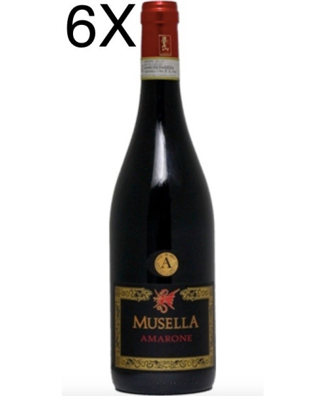 (6 BOTTLES) Musella - Amarone della Valpolicella 2013 - DOCG - 75cl