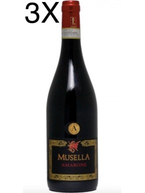 (3 BOTTLES) Musella - Amarone della Valpolicella 2013 - DOCG - 75cl