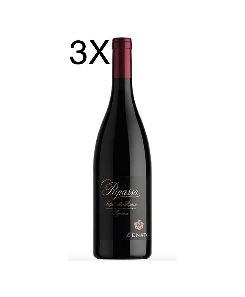 (3 BOTTIGLIE) Zenato - Ripassa 2019 - Valpolicella Ripasso DOC Superiore - 75cl