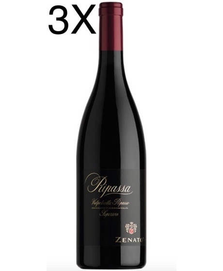 (3 BOTTIGLIE) Zenato - Ripassa 2019 - Valpolicella Ripasso DOC Superiore - 75cl