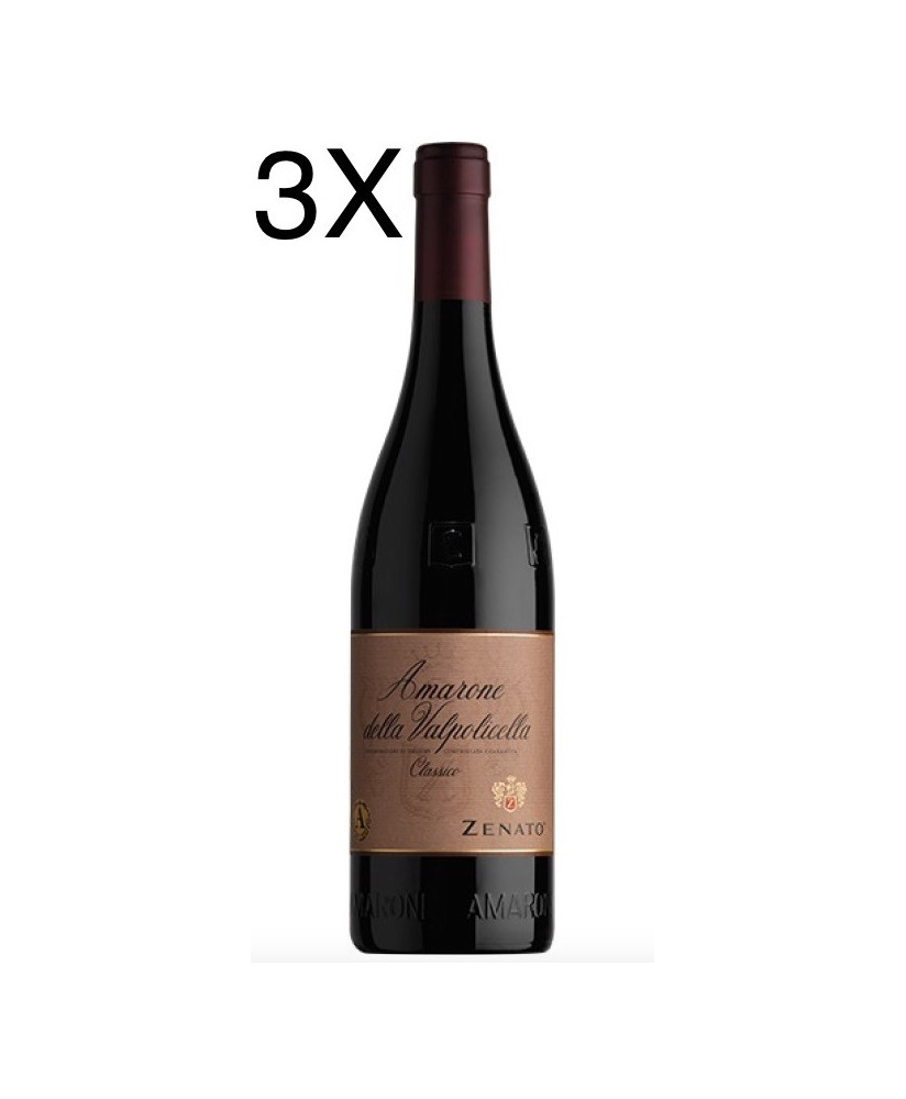 (3 BOTTIGLIE) Zenato - Amarone della Valpolicella 2018 - Classico DOCG - 75cl