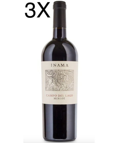 (3 BOTTIGLIE) Inama - Campo del Lago 2020 - Merlot - Veneto Rosso IGT - 75cl