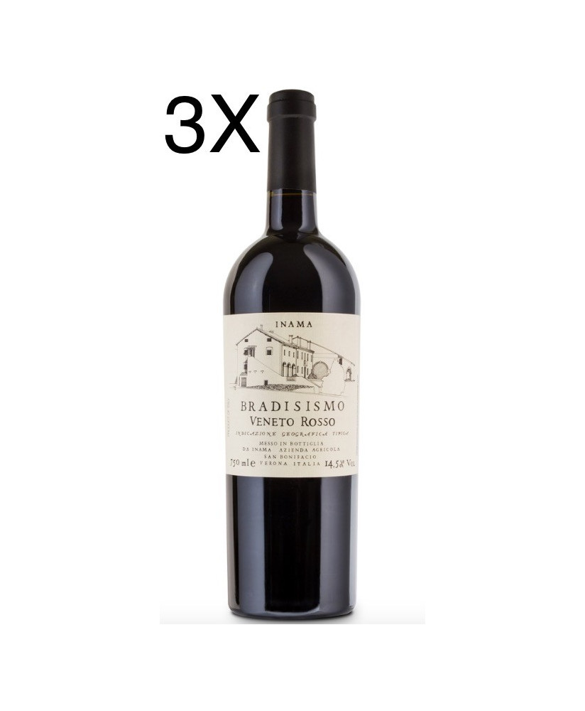 Vendita online vini del veneto Inama, Bradisismo. Shop on-line vini Inama, vino rosso veneto