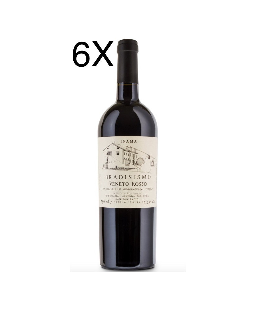 Vendita online vini del veneto Inama, Bradisismo. Shop on-line vini Inama, vino rosso veneto