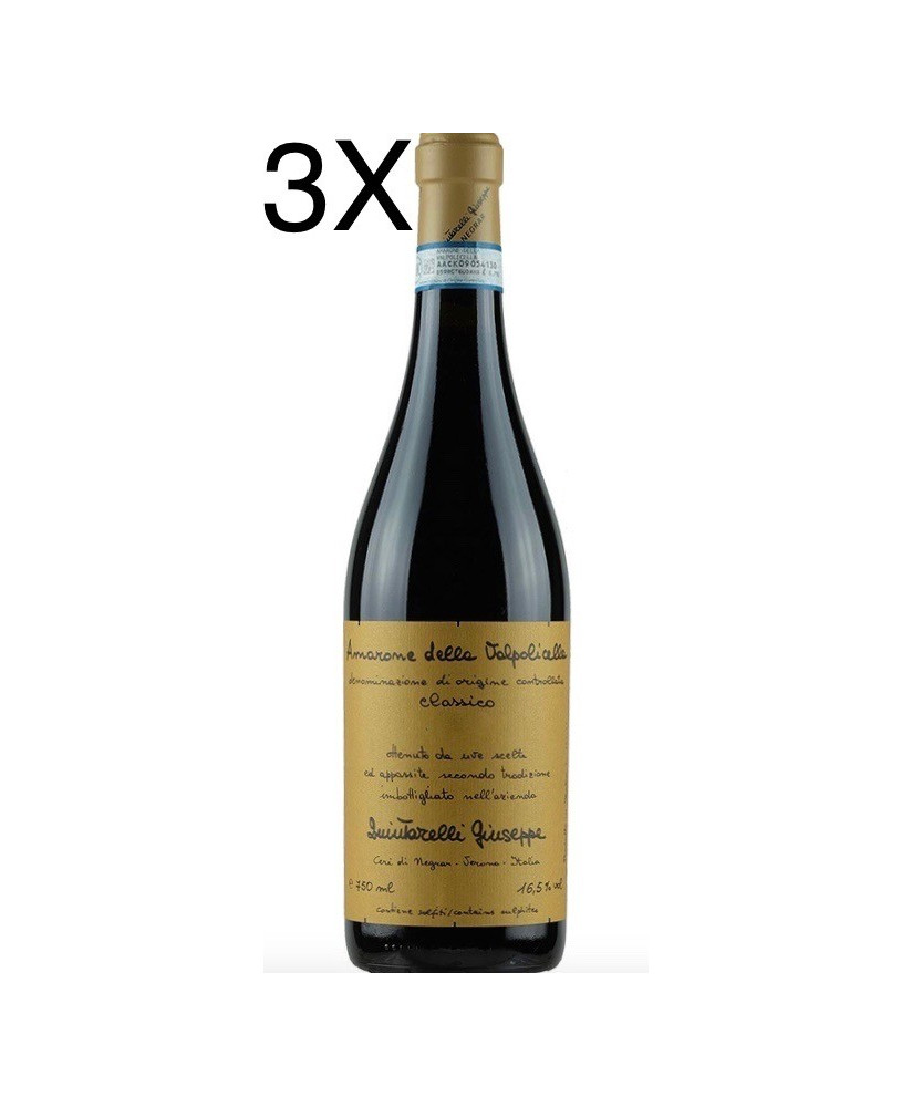 (3 BOTTIGLIE) Giuseppe Quintarelli - Amarone Classico della Valpolicella 2017 - DOC - 75cl