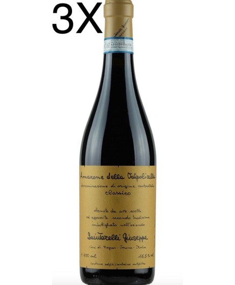 (3 BOTTIGLIE) Giuseppe Quintarelli - Amarone Classico della Valpolicella 2017 - DOC - 75cl