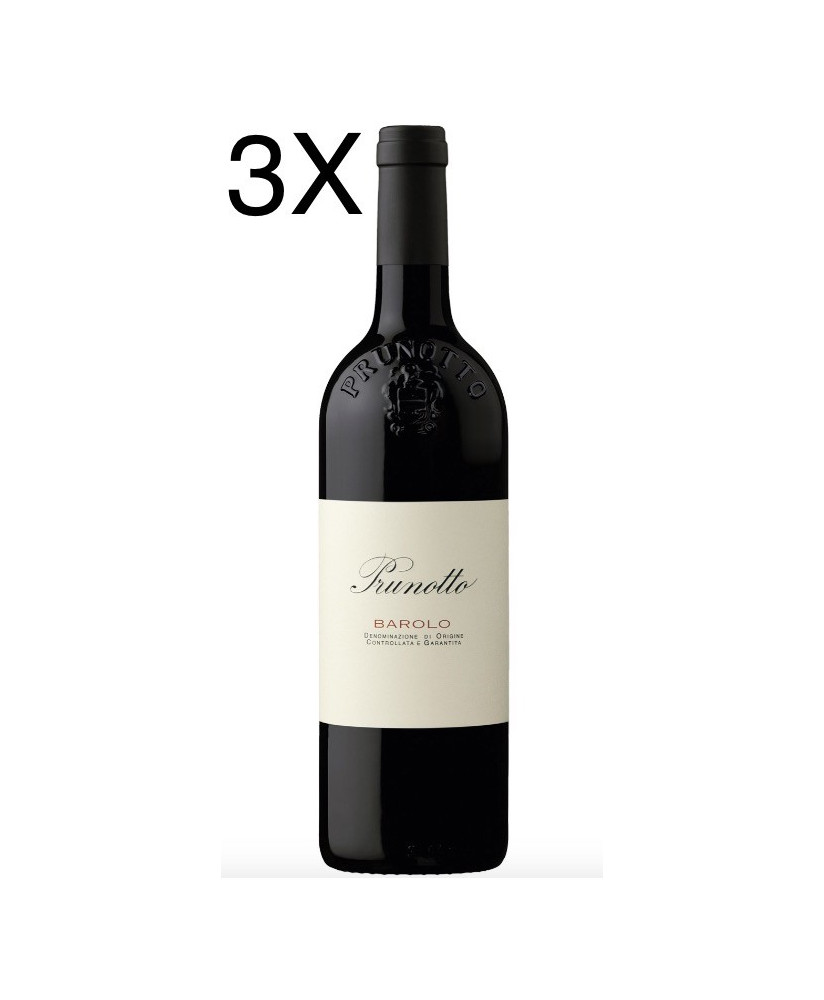 (3 BOTTLES) Prunotto - Barolo 2019 - DOCG - 75cl