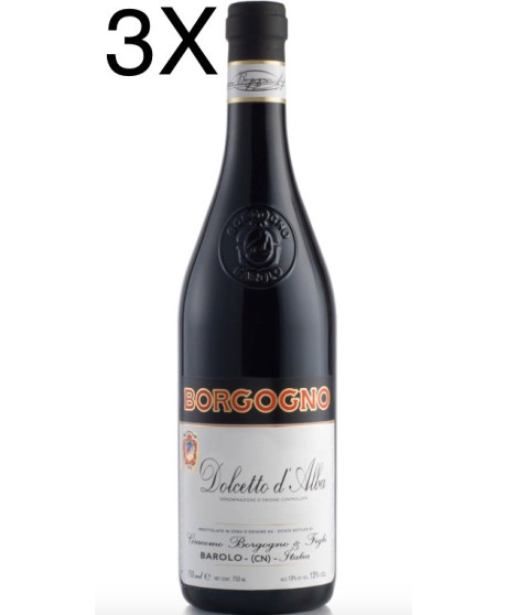 (3 BOTTIGLIE) Borgogno - Dolcetto d'Alba 2020 - DOC - 75cl