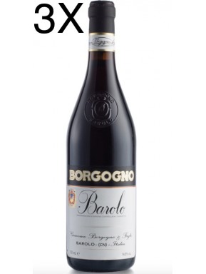 (3 BOTTIGLIE) Borgogno - Barolo 2017 - DOCG - 75cl