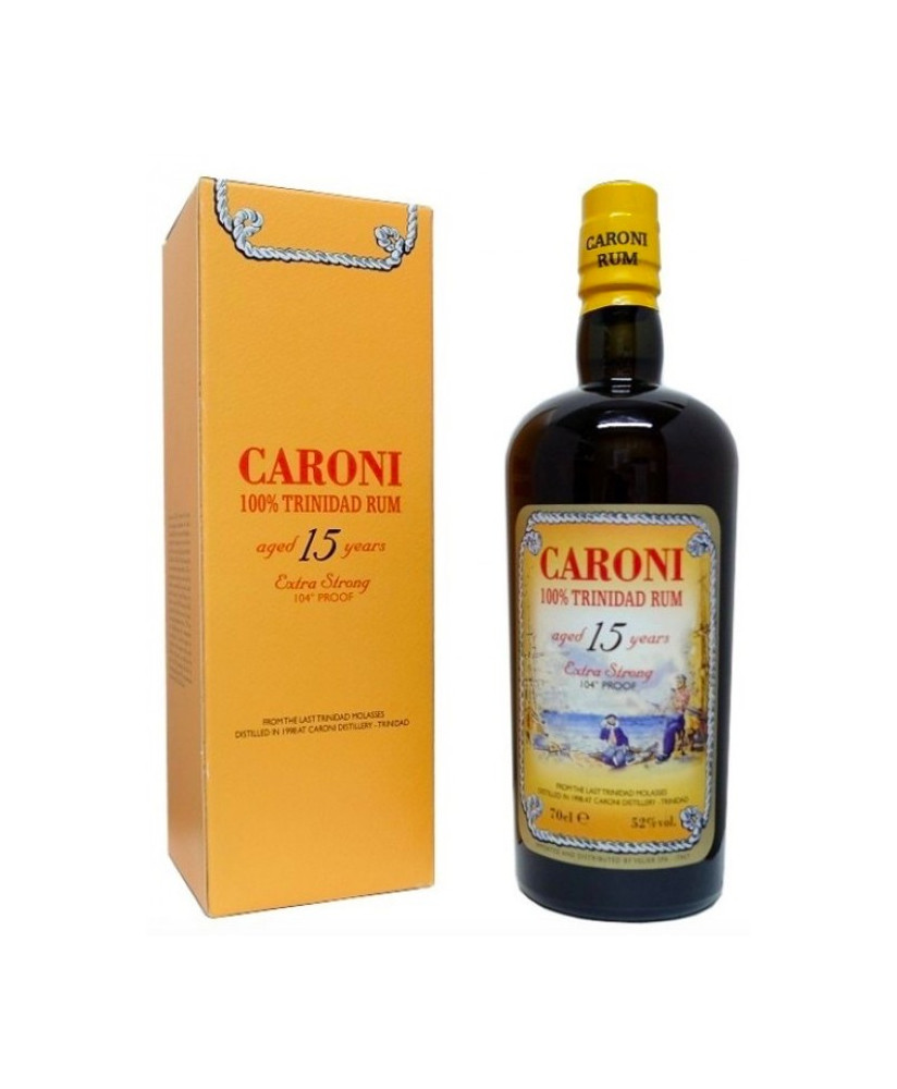 Vendita online Rum Caroni 1998 invecchiato 15 anni. 100% Trinidad Rum 50%vol. Shop on line al miglior prezzo Rhum del Sud Americ