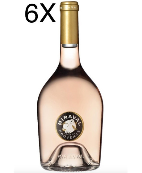 (6 BOTTIGLIE) Miraval - Côtes de Provence Rosé 2021 - 75cl