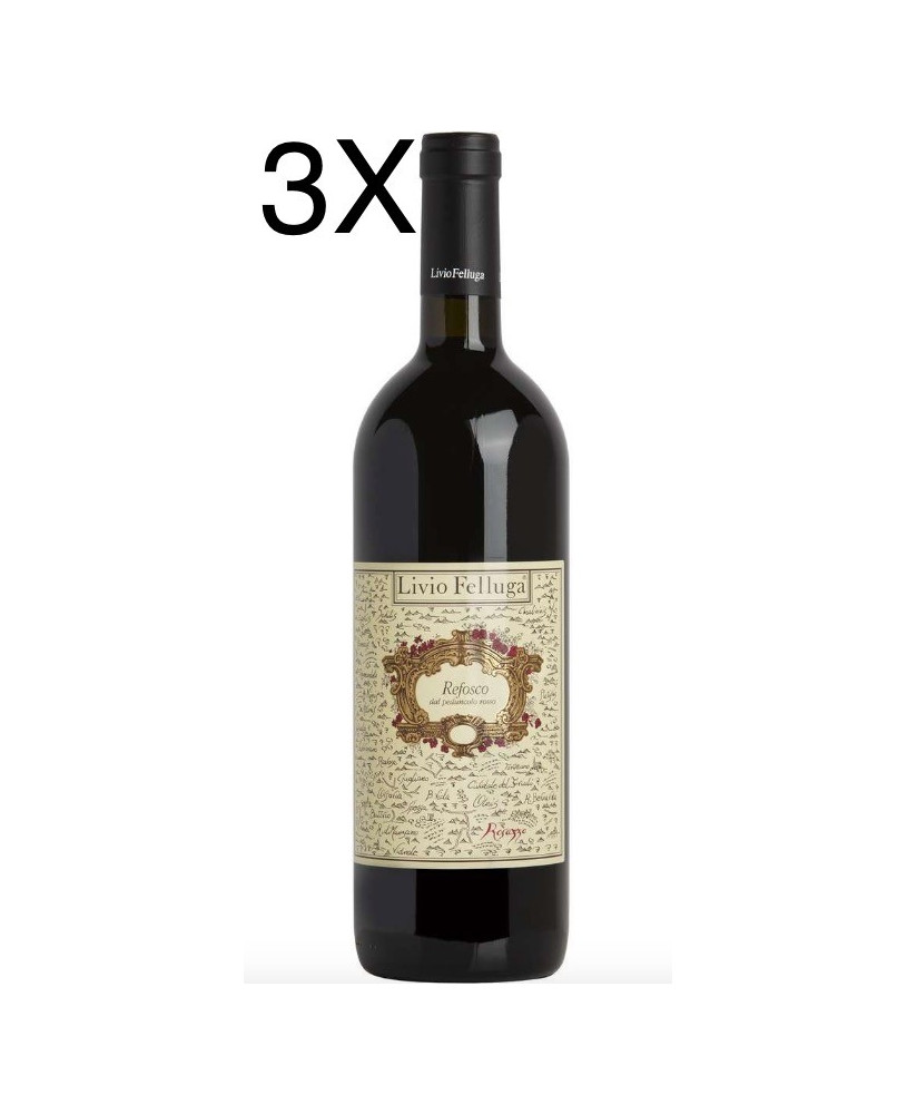 (3 BOTTIGLIE) Livio Felluga - Refosco dal Peduncolo Rosso 2017 - Friuli Colli Orientali DOC - 75cl