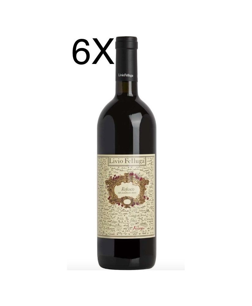 (6 BOTTIGLIE) Livio Felluga - Refosco dal Peduncolo Rosso 2017 - Friuli Colli Orientali DOC - 75cl