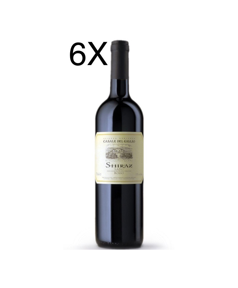 (6 BOTTIGLIE) Casale del Giglio - Shiraz 2022 - Lazio IGT - 75cl