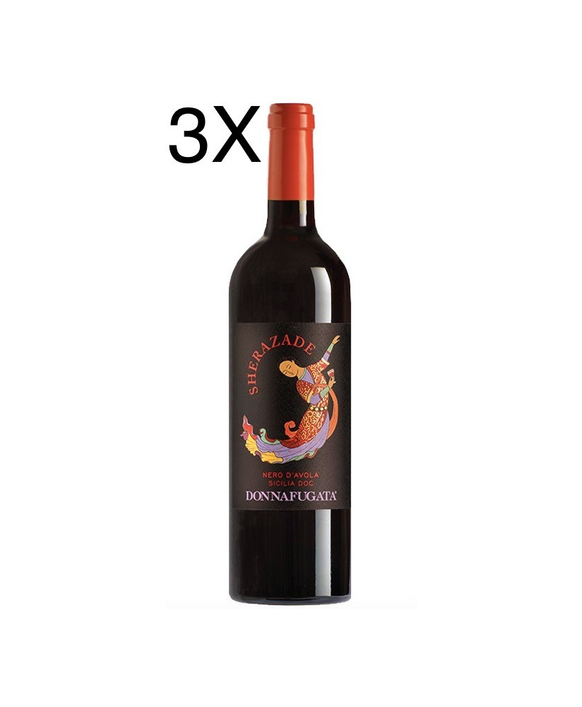 (3 BOTTIGLIE) Donnafugata - Sherazade 2022 - Nero d'Avola - SICILIA DOC - 75cl