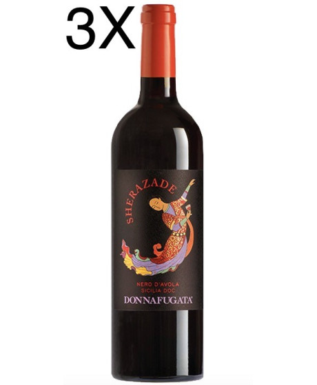 (3 BOTTIGLIE) Donnafugata - Sherazade 2022 - Nero d'Avola - SICILIA DOC - 75cl