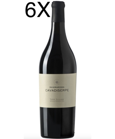 (6 BOTTIGLIE) Mandrarossa - Cavadiserpe 2019 - Terre Siciliane IGT - 75cl