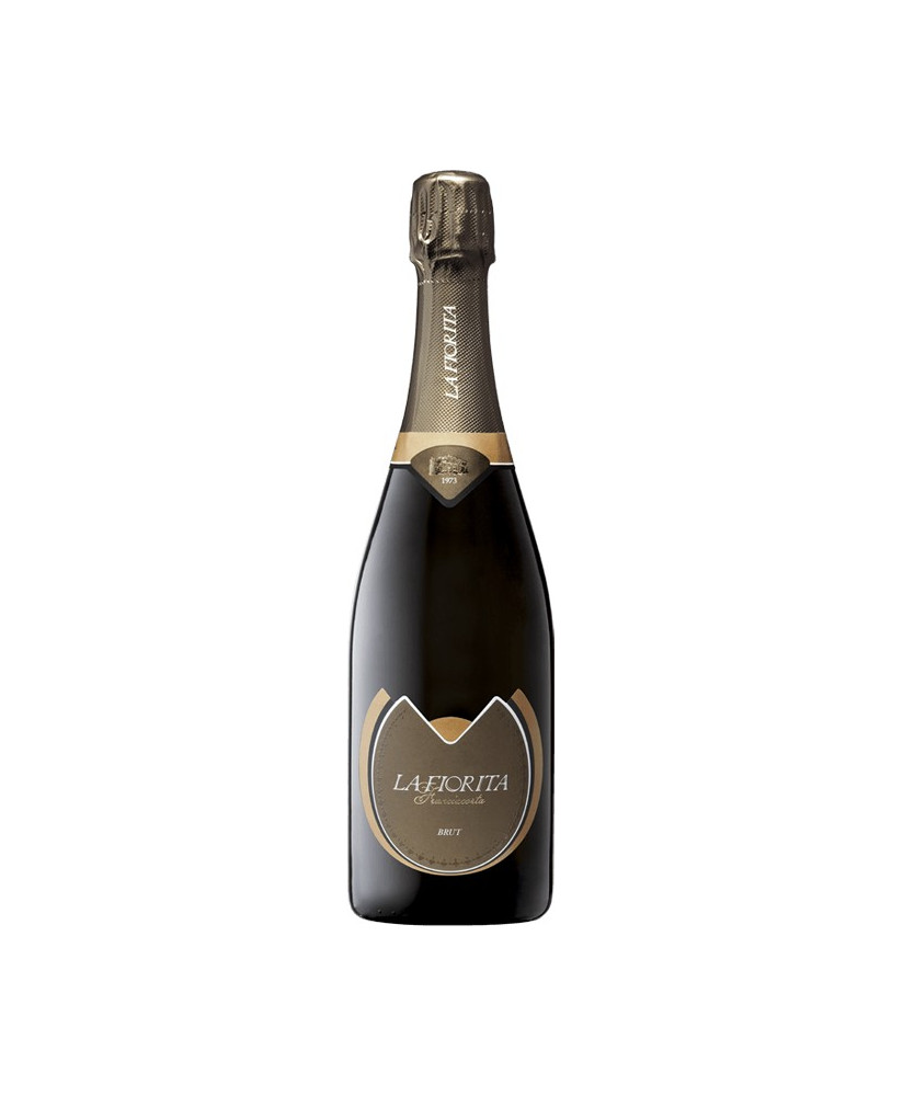 Vendita online Franciacorta La Fiorita Brut. Chardonnay e Pinot Nero. Vino bianco frizzante dell'agriturismo La Fiorita di Ome, 