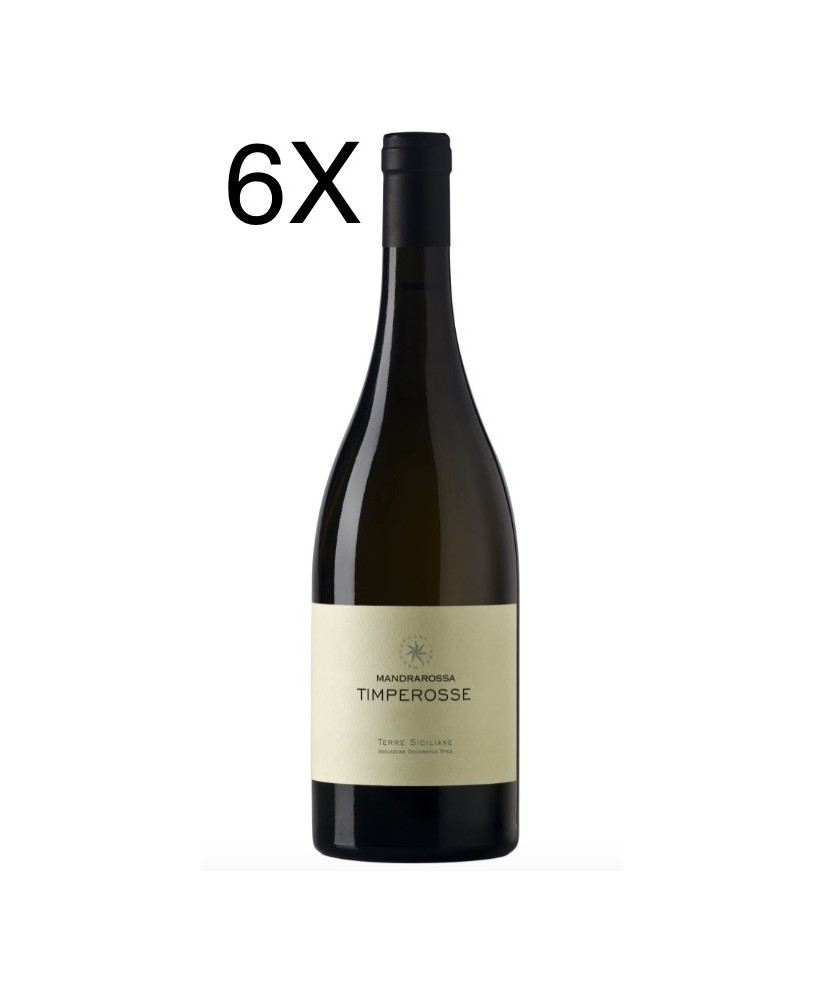 (6 BOTTIGLIE) Mandrarossa - Timperosse 2019 - Petit Verdot - Terre Siciliane IGT - 75cl