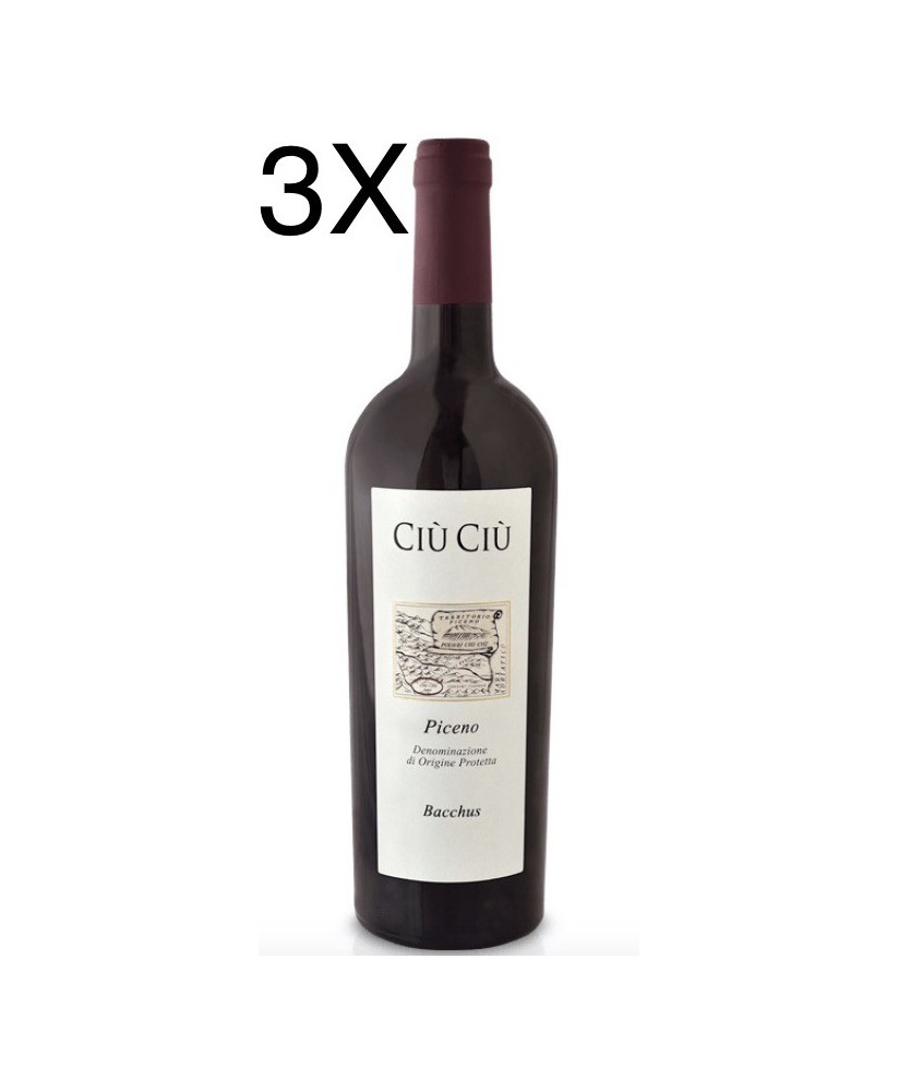 (3 BOTTIGLIE) Ciù Ciù - Bacchus 2022 - Piceno DOP - 75cl