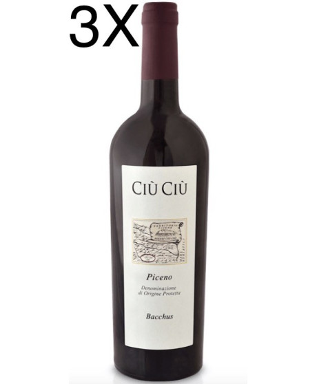 (3 BOTTIGLIE) Ciù Ciù - Bacchus 2022 - Piceno DOP - 75cl