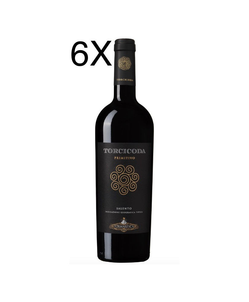 (6 BOTTIGLIE) Tormaresca - Torcicoda 2021 - Primitivo del Salento IGT - 75cl