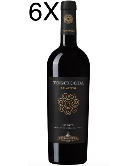 (6 BOTTIGLIE) Tormaresca - Torcicoda 2021 - Primitivo del Salento IGT - 75cl