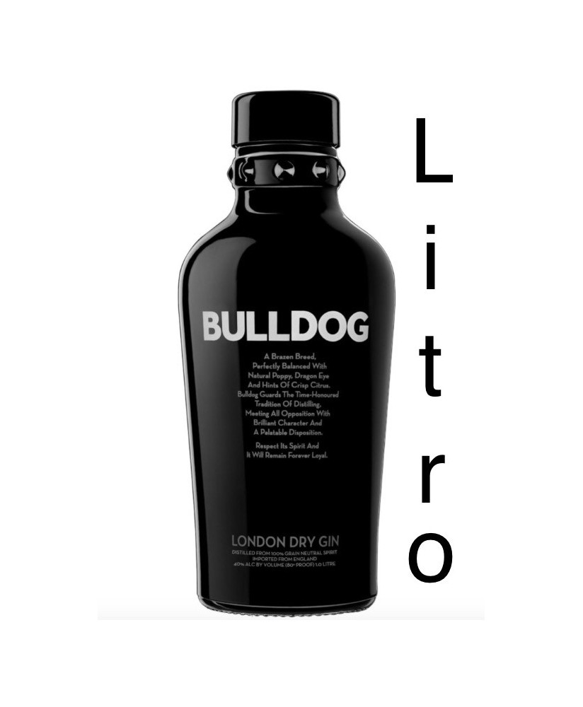 BULLDOG - London Dry Gin - 100cl - 1 Litro