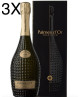 (3 BOTTLES) Nicolas Feuillatte - Palmes d&#039;Or Brut Vintage 2006 - Champagne - 75cl - Gift Box