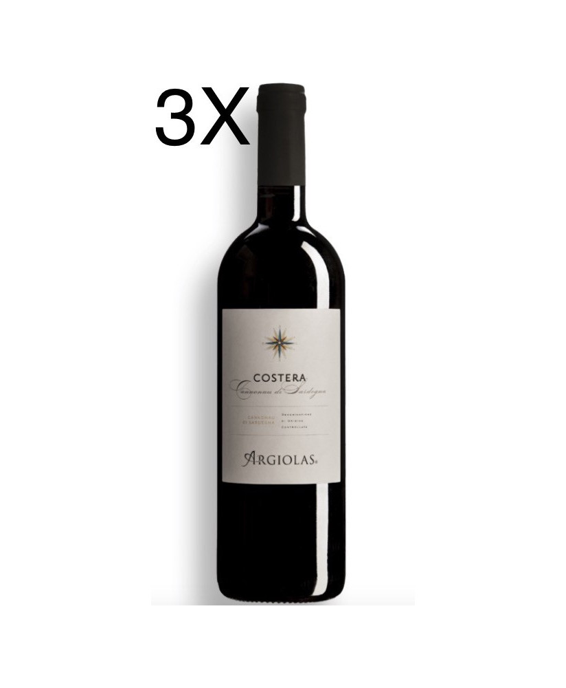 (3 BOTTIGLIE) Argiolas - Costera 2021 - Cannonau  DOC - 75cl