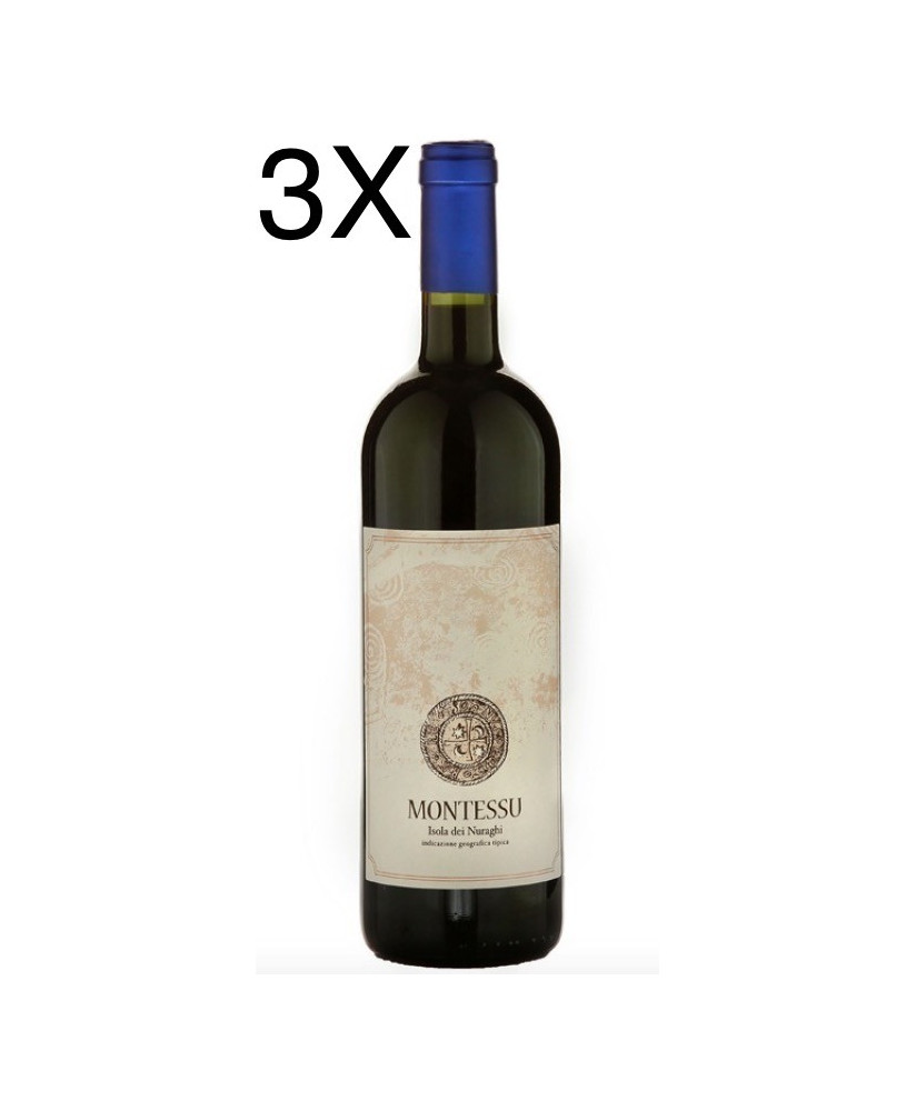 (3 BOTTLES) Agripunica - Montessu 2016 - Isola dei Nuraghi IGT - 75cl