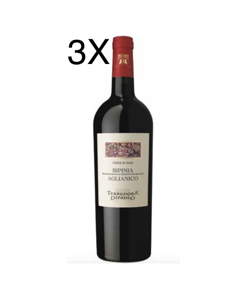 (3 BOTTIGLIE) Terredora Di Paolo - Aglianico 2018 - Corte di Giso - Irpinia - DOC - 75cl