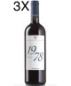 (3 BOTTLES) San Patrignano - &quot;1978&quot; - Cabernet Franc 2019 - 75cl