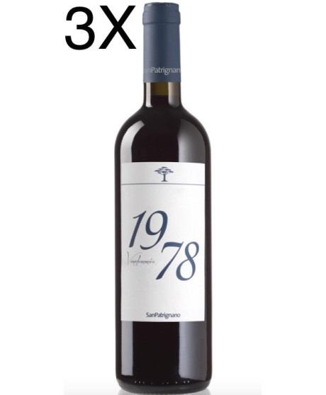 (3 BOTTLES) San Patrignano - "1978" - Cabernet Franc 2019 - 75cl