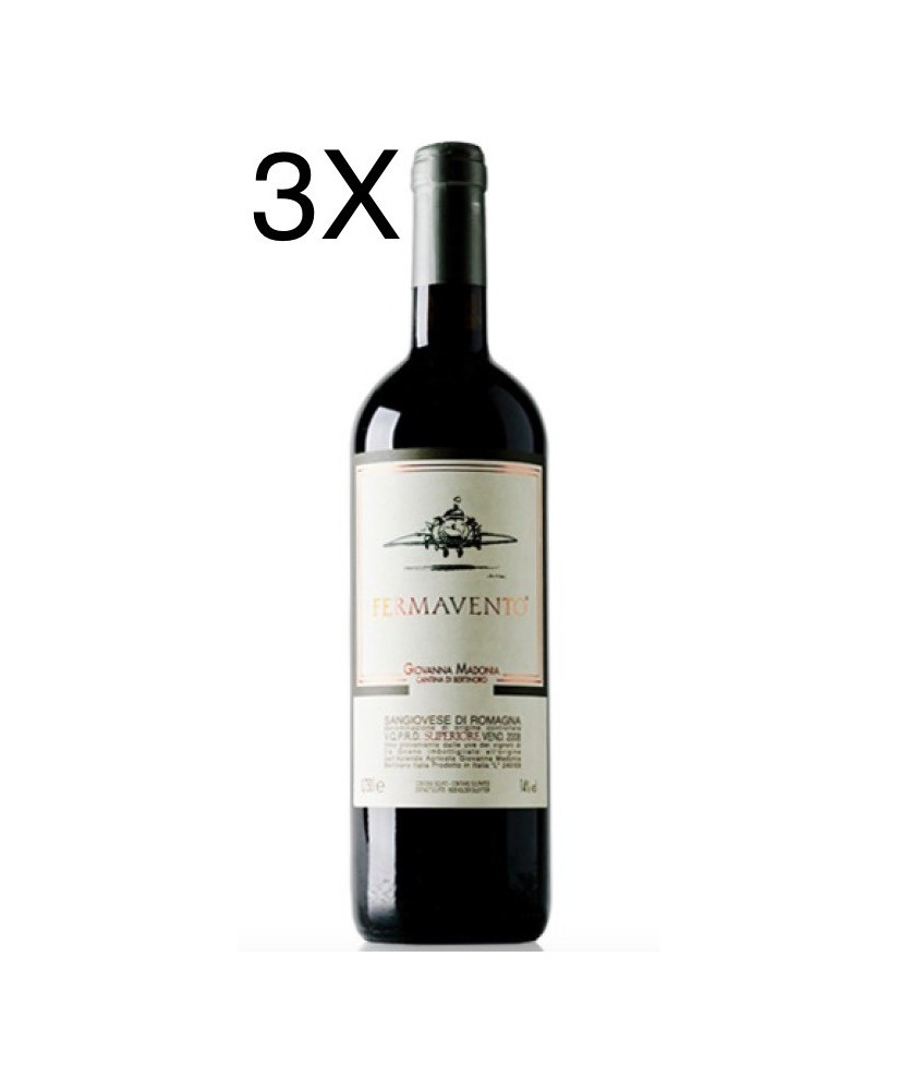 (3 BOTTIGLIE) Giovanna Madonia - Fermavento 2021 - Sangiovese Superiore DOC - 75cl