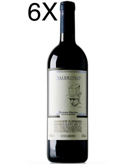 (6 BOTTIGLIE) Giovanna Madonia - Ombroso 2020 - Sangiovese Superiore Riserva DOC - 75cl