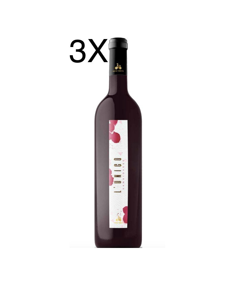 Vendita online Sangiovese Sei Unico dell' Azienda Agricola Fiammetta - Vino Rosso Biologico - Croce di Montecolombo (RN). Shop o